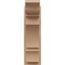 Ekena Millwork 7 1/2-in W x 14-in D x 26-in H Balboa Trad Rough Cedar Woodgrain TimberThane Outlooker, Primed Tan OUTUR075X14X26BOA04RCPR - alternate 6